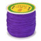 Fashewelry Cordon en nylon pour perles et nœuds chinois pour fabrication de bijoux Violet foncé 91,4 m x 0,8 mm