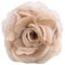 KABELIF Damen Rose Blume Brosche,Blume Ansteckblume, Blume Haarspange, Haarclip Blume, Rosen Haarnadeln Haarblume Haarblüte Haarschmuck 8CM(Aprikose)