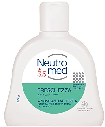 Neutromed Detergente Intimo Freschezza con Complesso Micellare, Protezione Antibatterica ad Effetto Deo Fino a 12 H, Confezione Singola da 250Ml