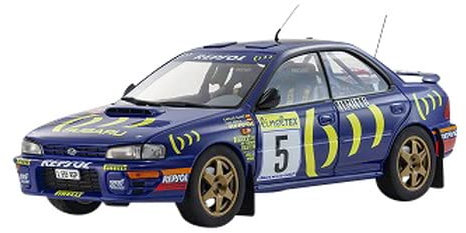 Kyosho Subaru Impreza No.5 Winner Monte Carlo 1995 (Carlos Sainz/Luis Moya) 1:18