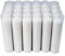 Caja 24 Velones Liturgicos Blancos Grandes 26x6cm Cera de Parafina Duración 8 Dias (24 Grande Alto)