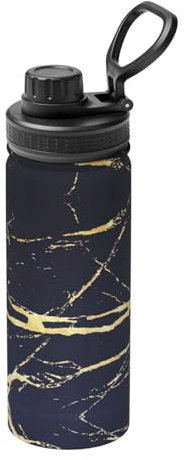 Marmor (2) 530 ml Sport-Isolierflasche für Outdoor-Aktivitäten, Ihr idealer Begleiter, der hydratisiert bleibt
