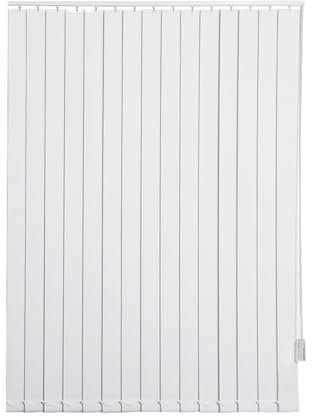 X1NGFU Lamellenvorhang Vertikaljalousie,Verdunkelungslamellen nach Maß,Weiß Komplettset Vertikal Lamellen Jalousie,Sonnenschutz Gardinen,für Büro,Anpassbare Farben,Breite X Höhe (110cm x 240cm)