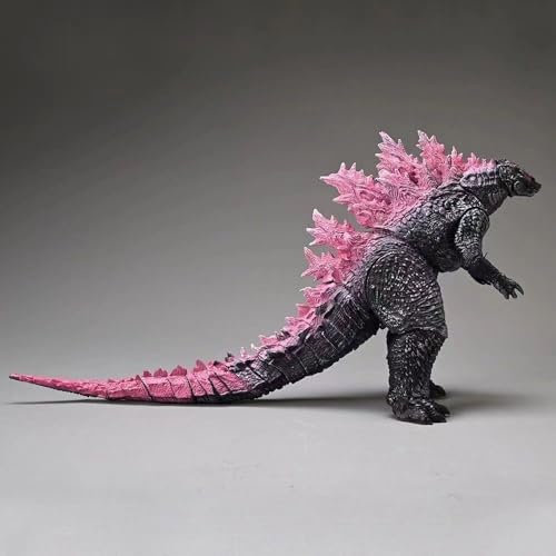 TIEFIT God@zilla 2019: re dei mostri. God@zilla V2 testa e coda action figure modello 12 pollici rosa