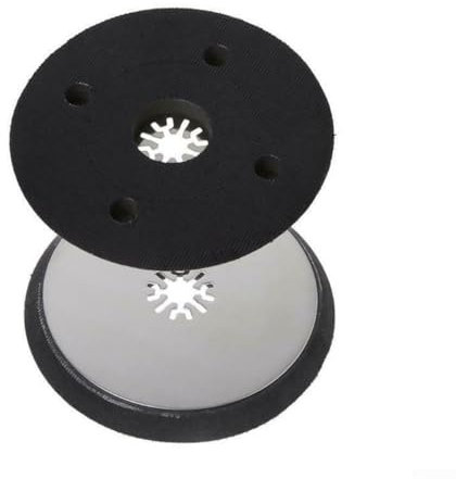 HEBEOT Runde Schleifscheibe Für Fein Für Multimaster Schleifpad Ersatzpad Runder Schleifteller Zum Schleifen Von Hartholz Und Metall 115 Mm