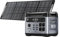OUKITEL P2001 Plus Estación de Energía Portátil con Panel Solar 200W, 2048Wh LiFePO4 Batería, 4 Salidas CA de 2400W, Estación de Energía Solar para Camping, Autocaravana, Emergencia