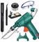 Internally Heated Industrial Laser Welding Tools, Juego De Pistola De Soldadura PortáTil MultifuncióN, Pistola De Soldadura Manual De 60 W, 3 En 1 Con EliminacióN De óXido (Green, Internal Heat)