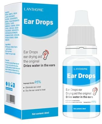 Otitis Media Cure Ohrentropfen, Ohrenschmerzen, Juckreiz, akute Otitis, bakterielle Infektionen, Ohrentropfen, Reinigungswachs