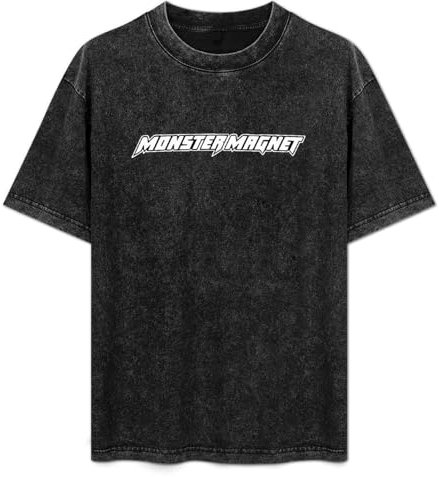 Monster Magnet Band 4 Men T-Shirt Graphic Mens Cotton Casual Black Tee Shirt L