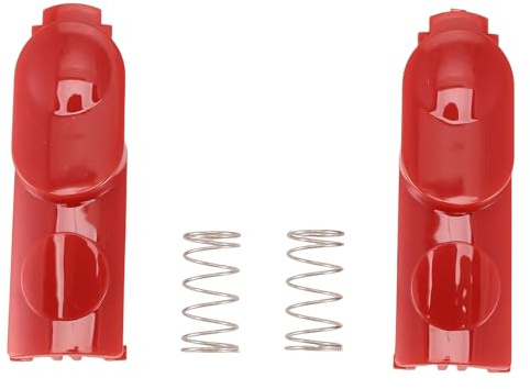 Uulooat 2Pc Vacuum Cleaner Head Clip Latch Tab Button for V7 V8 V10 V11 V15 Vacuum Cleaner Parts Switch Button with Spring
