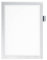Durable Info-Rahmen Duraframe Magnetic Note (A4, offener Magnetrahmen mit Stifthalter), 1 Stück, silber, 498923