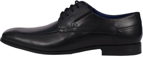 bugatti Herren Businessschuhe, Männer Business Schnürer,Low-tie,schnürschuhe,Anzugschuhe,Derby schnürung,Office,büro,schwarz (1000),46 EU / 11 UK