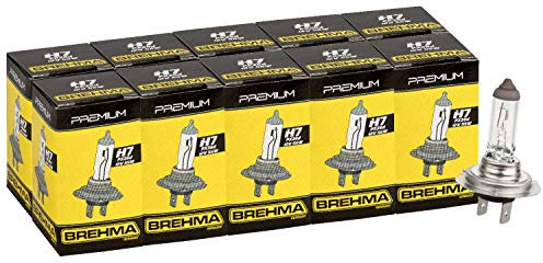 Brehma 90367 10X Premium H7 Halogen Autolampe 12V 55W E1