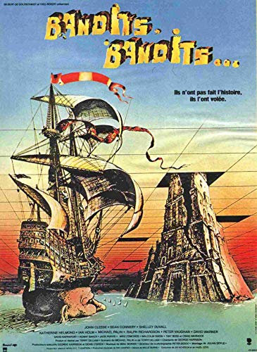 Cinema Bandits, Bandits... – 1981 – Terry Gilliam, John Cleese, Sean Connery, Shelley Duvall – 116 x 158 cm – Original-Poster