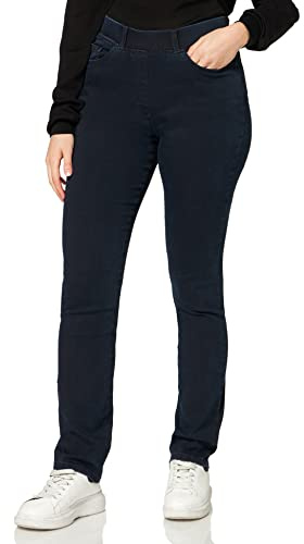 Brax Damen BRAX Damen Style Lavina Sommerlichem Dynamic Cotton Five-pocket, Dark Blue, 36W / 30L (Herstellergröße : 46K)