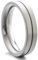 Heideman Ring Damen und Herren Paari aus Edelstahl silber farben matt Damenring für Frauen und Männer als Partnerringe mit Kerbe strichmatt Gr.64 hr7008-4-64