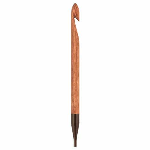 KNITPRO KP31272 Afghan/Tunesisch: Häkelnadel, Holz, Assorted, 10 mm