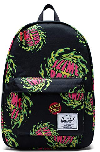 Herschel Classic XL Rucksack 47 cm slimeball hot pink black