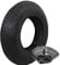 3.50-6 Wheelbarrow Tyre & Inner Tube, Ribbed Line Tread 2 Ply 6 Inch Wheel Barrow