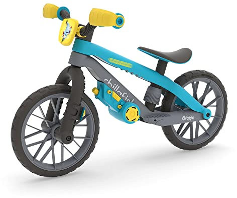 Chillafish Unisex – Babys Laufrad BMXie, Blau, Mit Moto Sound