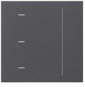 GIRA S3000 Touchaufsatz System 55 Anthrazit 536528