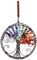 GEHECRST 7 Chakra Lebensbaum Deko Aufhänger Edelstein Anhänger Regenbogen Sonnenfänger Wandbehang Ornament Fensterdekoration hängend Wohnzimmer Auto Feng Shui Dekoration