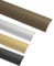 Gedotec Übergangsprofil Laminat - Vinyl Übergangs-Schiene selbstklebend Bodenprofil gewölbt | Türschwelle zum Kleben | Alu Bronze eloxiert | Profil 30 x 900 mm | 1 Stück - Ausgleichsprofil Aluminium