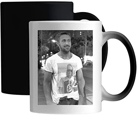 Funny Famous Deep Art Guy Photo Celebrity Cinema Movies Keramische magische Tasse Weiß