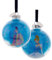 Widdop et Co Disney Cinderella Weihnachtskugel 100, blaues Glas, Weihnachtsdekoration, rund, klassisch, parfümfrei, für Erwachsene und Kinder