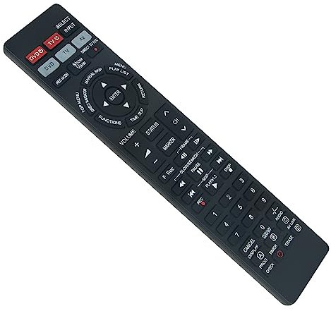 EUR7624KH0 VINABTY Fernbedienung ersetzen für Panasonic DMR-E60 DMR-E60EP DVD Video Recorder EUR7624KHO