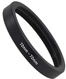 72mm - 72mm Female auf Female Innengewinde Filter Adapter Kupplungsring 72-72