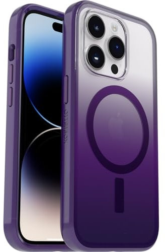 OtterBox Clear Case Series with MagSafe for iPhone 14 Pro, Shockproof, Drop Proof, Ultra-Slim, Protective Case, 2x Tested to Military Standard, Eminence