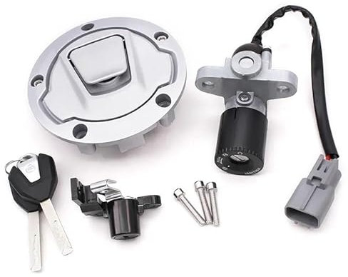 Motorrad-Tankdeckel Für CFMOTO CF MOTO 450SR CF450SR 2022-2023 CF MOTO Zubehör Motorrad Zündschloss Kraftstoff Gas Kappe Lock Key Set