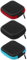 3 Stück In-Ear Kopfhörer Tasche - Schutzhülle für Earphones, MP3 Player, iPod Nano, Schlüssel, U Festplatte - Mini Etui Case Cover