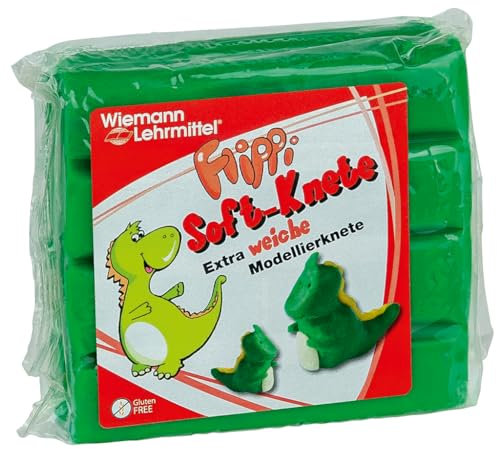 Flippi® Soft-Knete, 250 g | Wiemann Lehrmittel (grün)