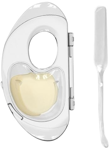 Palette cosmétique avec bâton mélangeur, palette de maquillage acrylique avec bâton - Plateau cosmétique acrylique,Palettes de mélange de maquillage avec trou pour les doigts pour rouges à lèvres, cos