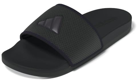 adidas Adilette Comfort Slides Damen Rutsche, Core Black Aurora Met Aurora Black, 42 EU