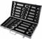 Genérico Home24 Juego de 22 llaves Trinquete inglesa con carraca de 6-32 mm compactas con una caja, ligeras y portátiles
