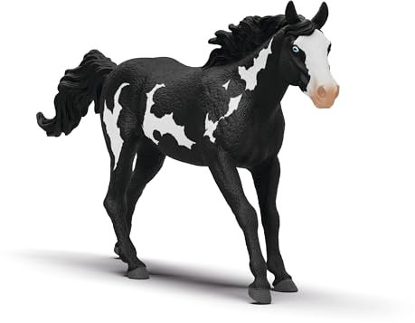 Schleich Horse Club - Paint Horse Gelding - 17cm Hand-Painted Collectable, Realistic Toy Horse Figurine for Girls and Boys. Durable Educational Figure for Fun Imaginative Play. Kids Toys Ages 5+ 14900