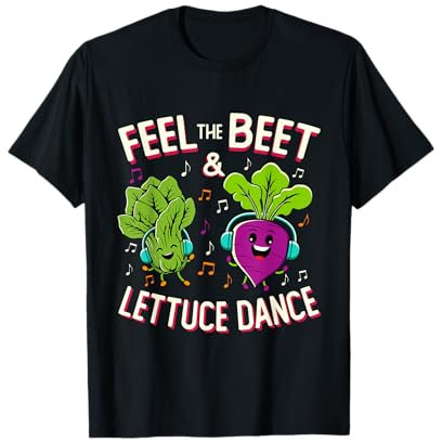 Feel The Beet And Lettuce Dance – Kids' Veggie Fun T-Shirt