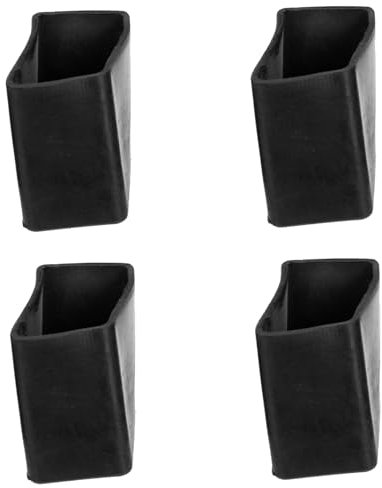 Gadpiparty 4pcs Slip Mats Ladder Foot Cover Protectors Rubber Feet for Step Ladder Leg Wood Floor Protectors