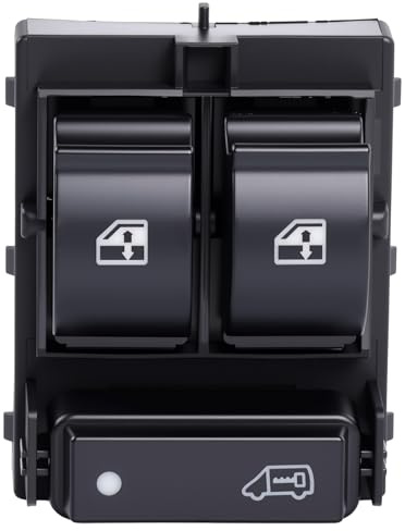 Interrupteur de lève-vitre électrique Flydida pour voiture, compatible avec Relay II, Ducato III, Boxer 2006- accessoires auto référence 735421419, 6490X9