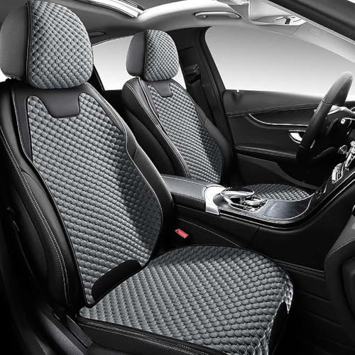 Sitzbezüge Auto für VW Caddy Maxi ab Bj.2020, EIS Seide Auto-Sitzschoner Vordersitze Verschleißfest und Atmungsaktiv Leicht zu Reinigen Cool,Blue