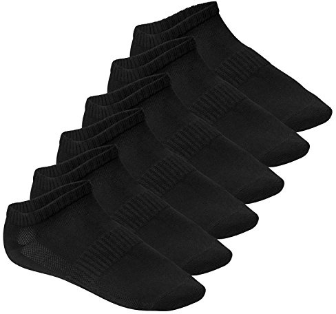Footstar Herren & Damen Fitness Sneaker Socken (6 Paar), Mesh-Strick, OEKO-TEX