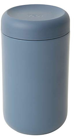BergHoff Isothermer Lebensmittelbehälter 0,75 l (Thermobehälter, hält Speisen + Getränke warm oder kalt bis zu 6 Stunden, aus Edelstahl, Warmhaltebehälter, spülmaschinenfest) 3950134
