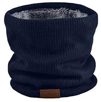 NovForth - Tour de cou d'hiver pour homme et femme - Écharpe de ski - Cache-cou - Écharpe faciale - Écharpe en polaire, écharpe tube, masque de guêtre, coupe-vent - Écharpe circulaire