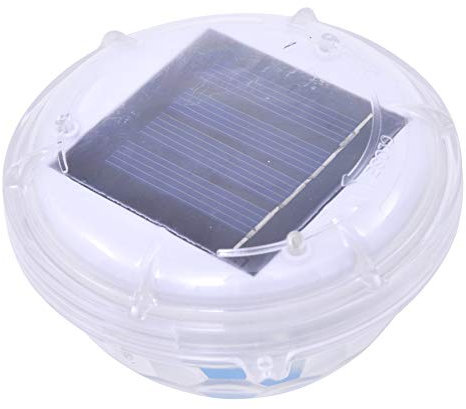 Jilong Lampe Solaire Transparente pour Piscine Hors-Sol étanche