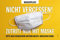 Hinweisschild Abstand halten Maskenpflicht Motiv Maske 30 x 20cm Kunststoff