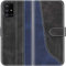 Mulbess für Samsung Galaxy A71 Hülle, Handyülle Leder mit Kartenfach, Klapphülle mit Magnetverschluss, Flip Case Etui Handytasche Schutzhülle, Stilvoll Schwarz