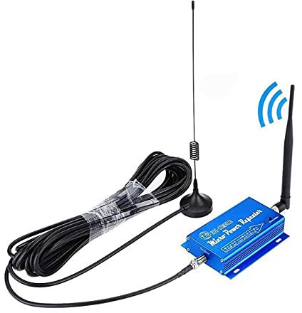 Amplificador De Señal De Teléfono Móvil, Teléfono Móvil De Señal De Refuerzo, 4G LTE Repetidor De Señal De Llamada 2G3g4g Es Adecuado Doble Banda 900 MHz ATT Verizon para La Oficina En Casa Al Aire